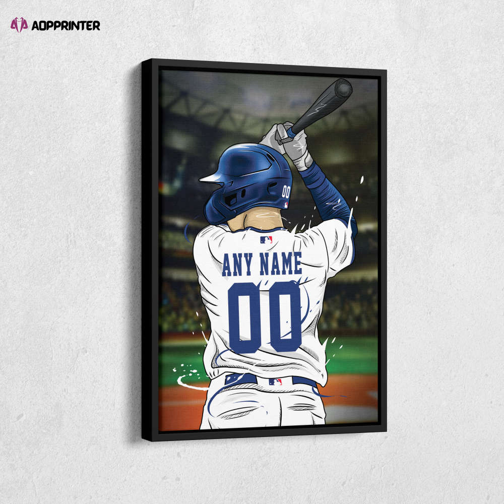 Los Angeles Dodgers Jersey MLB Personalized Jersey Custom Name and Number Canvas Wall Art Print Home Decor Framed Poster Man Cave Gift Los Angeles Dodgers Jersey MLB Personalized Jersey Custom Name and Number Canvas Wall Art Print Home Decor Framed Poster Man Cave Gift