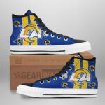 Los Angeles Rams High Top Shoes Custom For Fans