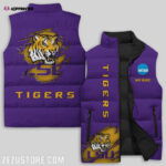 LSU Tigers NCAA Sleeveless Puffer Jacket Custom For Fans Gifts