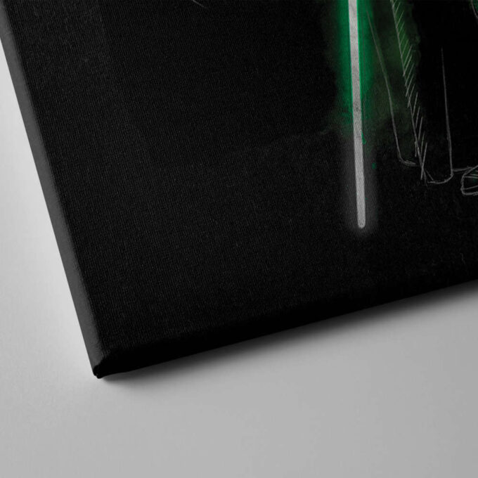 Luke Skywalker Poster Star Wars Art Canvas Wall Art Print Home Decor Framed Poster Gift for Kids