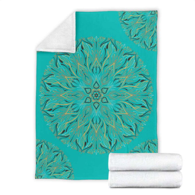 Mandala P (Tiffany Girl) – Throw Blankets