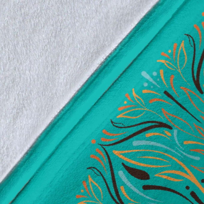 Mandala P (Tiffany Girl) – Throw Blankets