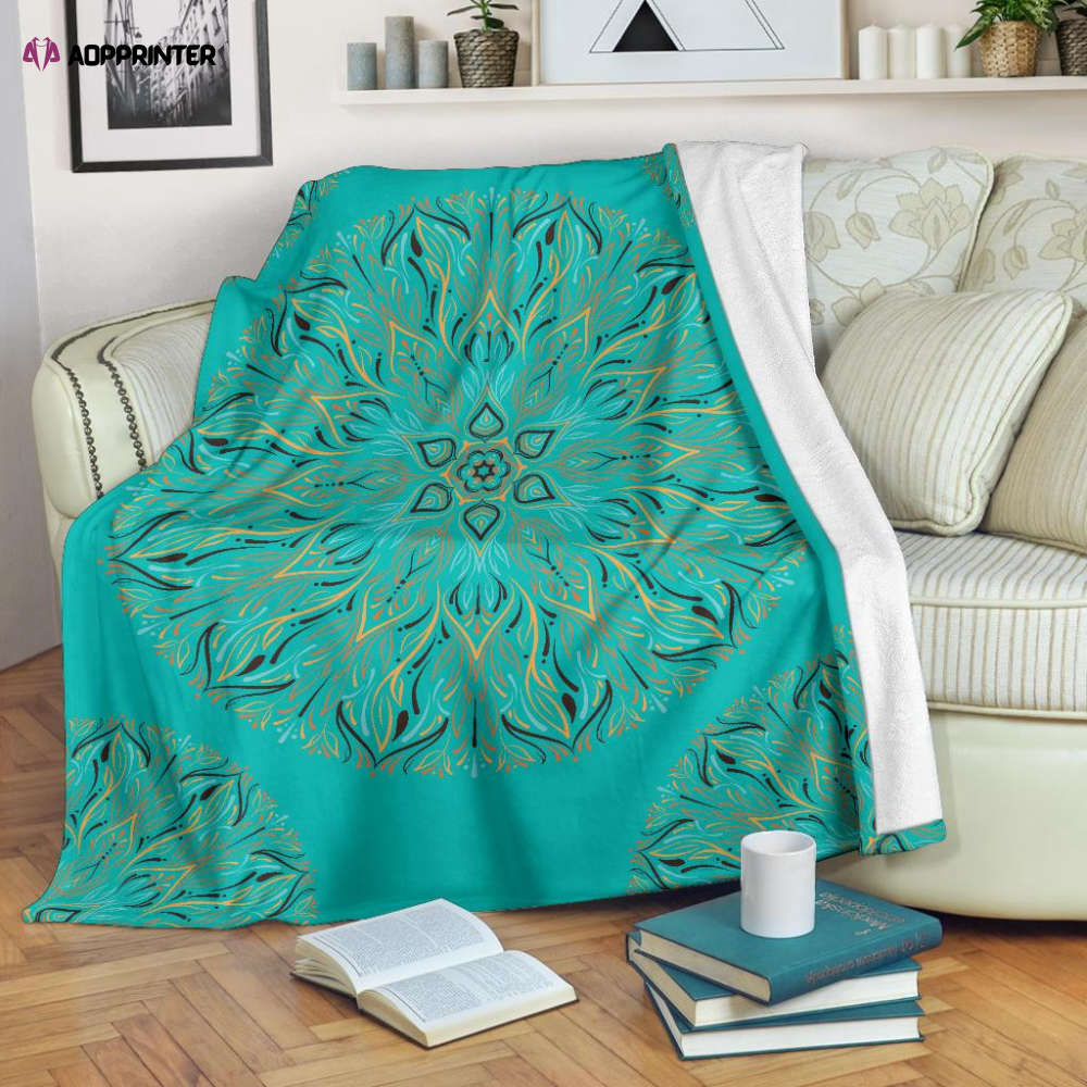 Mandala P (Tiffany Girl) – Throw Blankets Mandala P (Tiffany Girl) – Throw Blankets