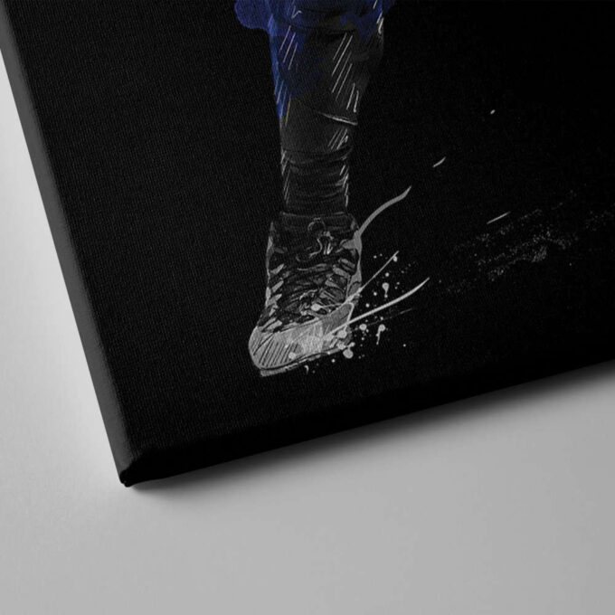Matthew Stafford Art Los Angeles Rams NFL Wall Art Home Decor Hand Made Poster Canvas Print