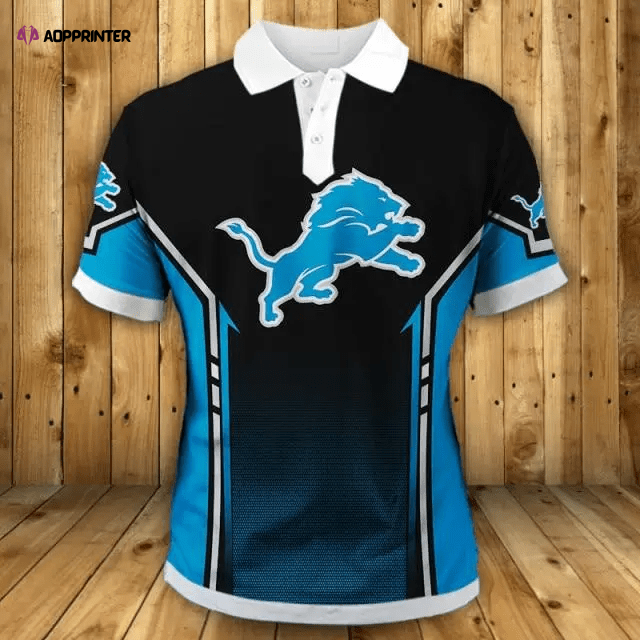 Mens & Womens Detroit Lions Casual Polo Shirt Gifts for Fans Mens & Womens Detroit Lions Casual Polo Shirt Gifts for Fans