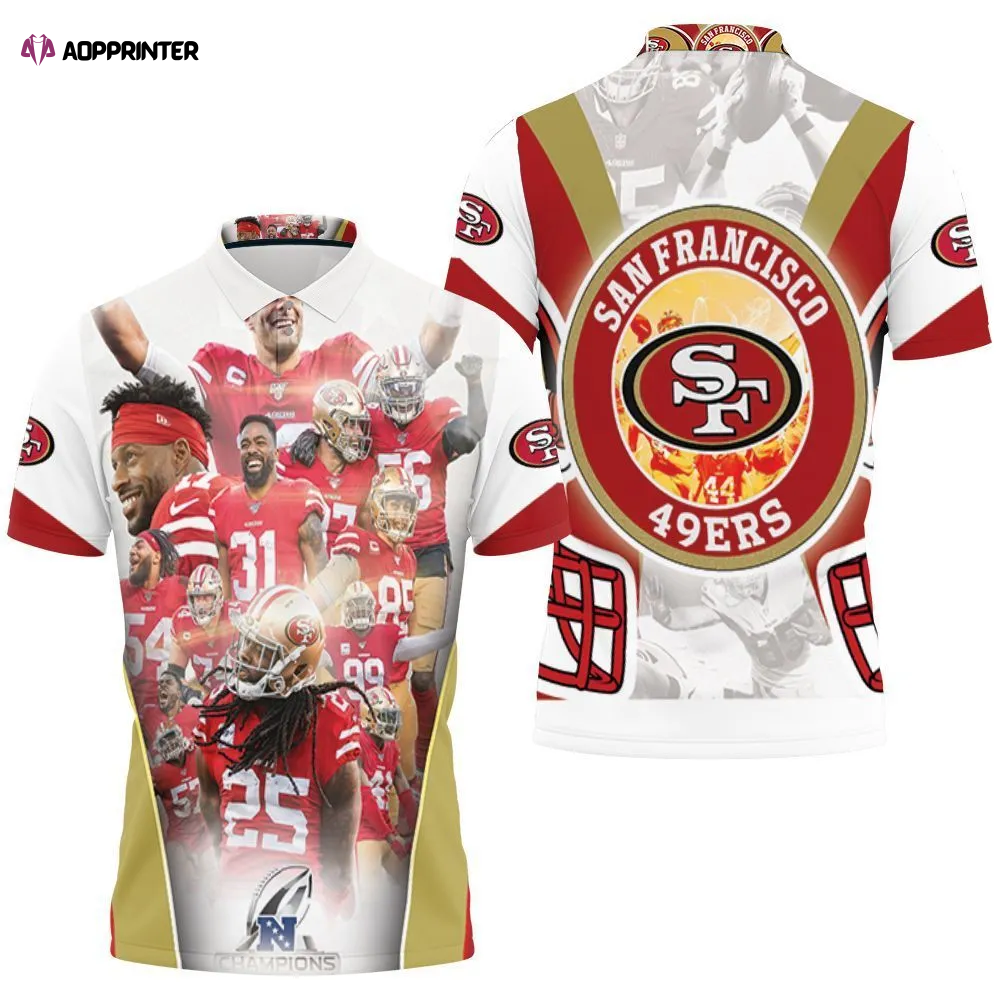Mens & Womens San Francisco 49Ers Champions Nfc West Division Super Bowl 2021 3D Polo Shirt Mens & Womens San Francisco 49Ers Champions Nfc West Division Super Bowl 2021 3D Polo Shirt
