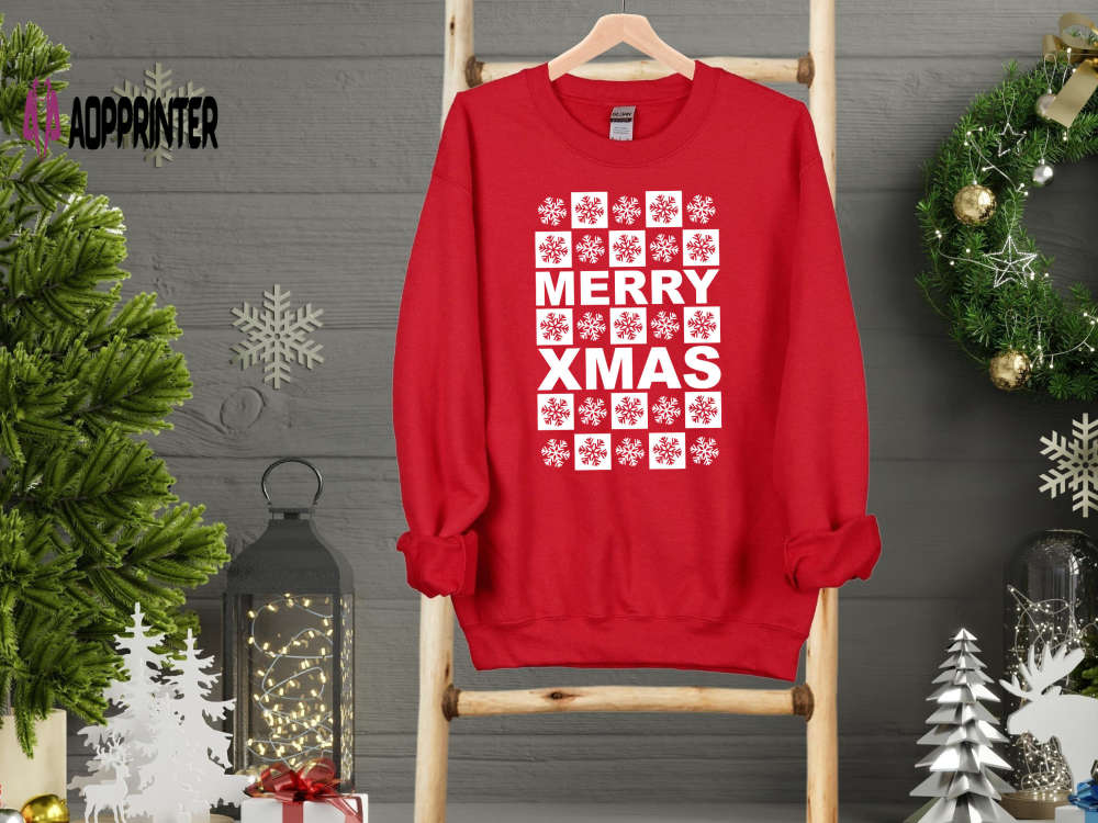 Merry Xmas Sweatshirt Snowflake Christmas Shirt Christmas Sweatshirt Custom Family Christmas Shirt Santa Sweatshirt Christmas Gift Merry Xmas Sweatshirt Snowflake Christmas Shirt Christmas Sweatshirt Custom Family Christmas Shirt Santa Sweatshirt Christmas Gift