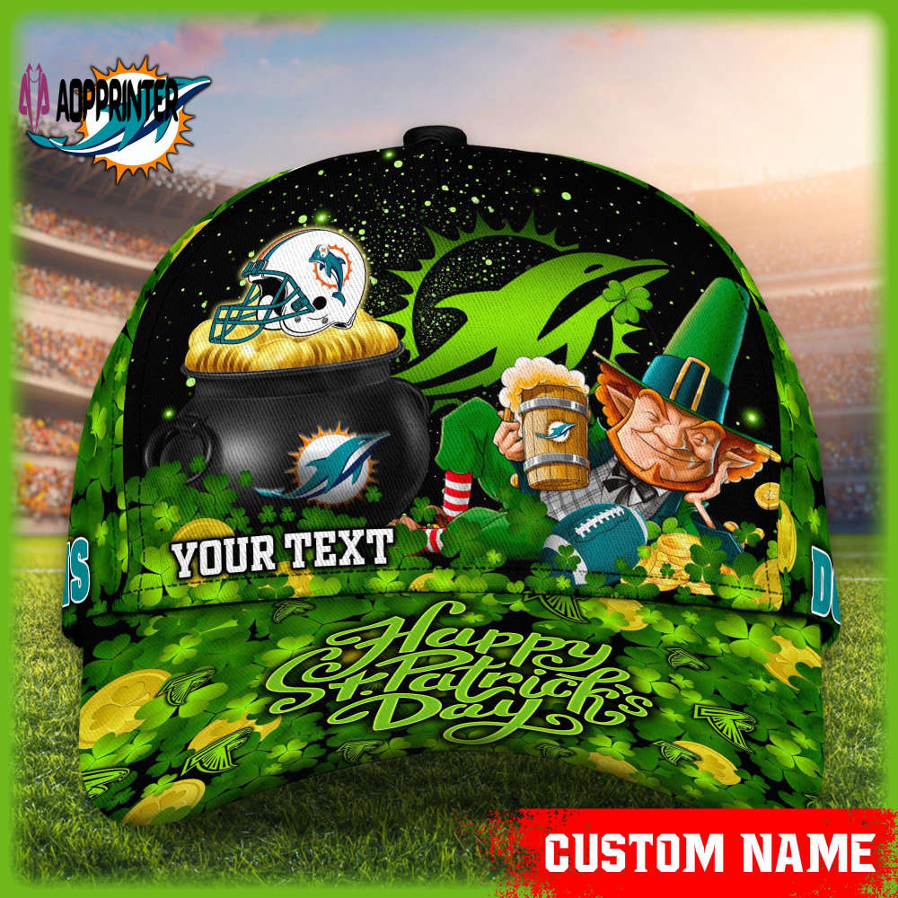 Miami Dolphins NFL Classic CAP Hats For Fans Custom Miami Dolphins NFL Classic CAP Hats For Fans Custom