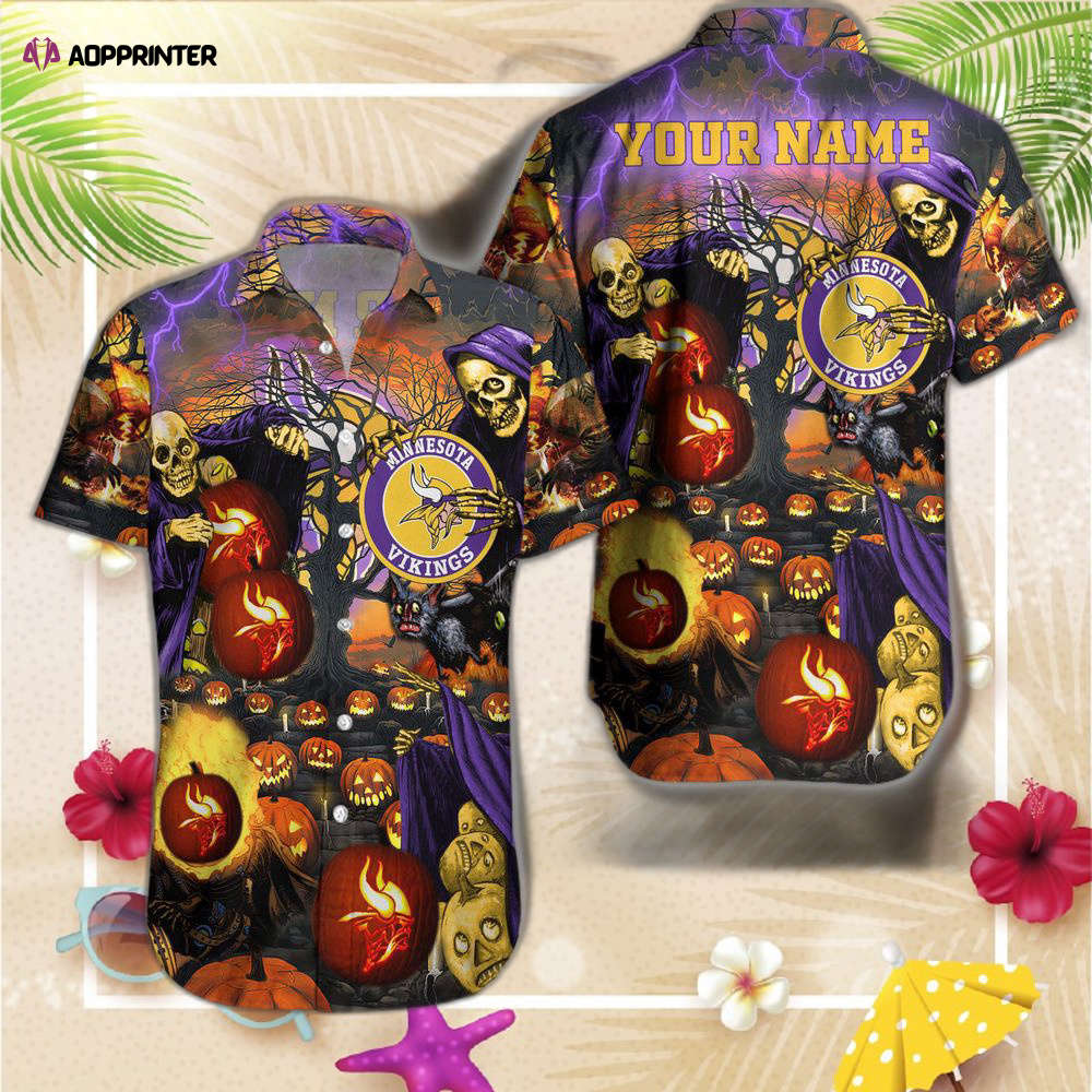 Minnesota Vikings NFL Hawaiian Shirt Hot Trending Minnesota Vikings NFL Hawaiian Shirt Hot Trending