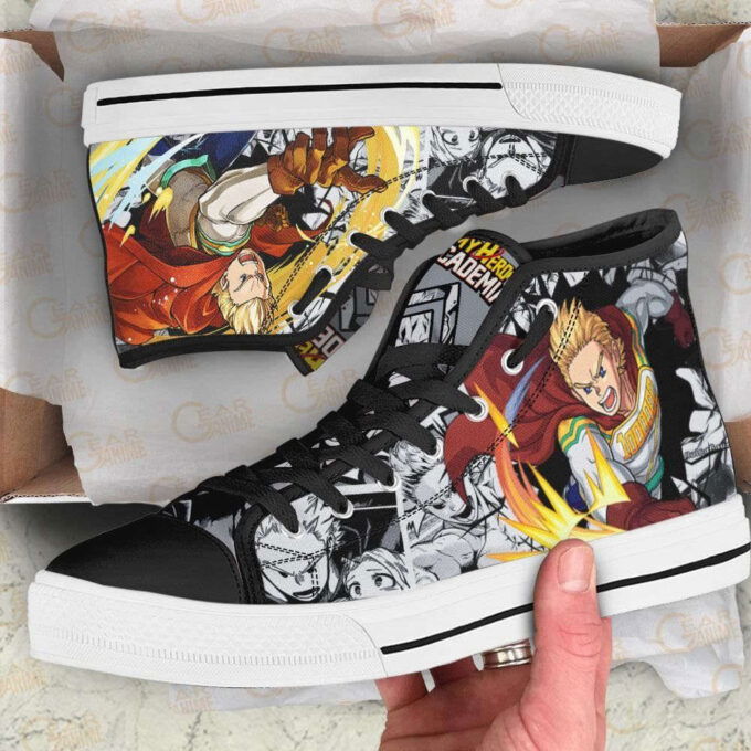 Mirio Togata High Top Shoes Custom My Hero Academia Anime For Fans
