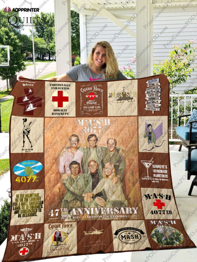 Mofi – M*a*s*h 4077 47th Anniversary Quilt Blanket For Fans Ver 17