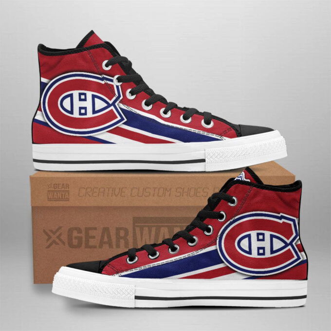 Montreal Canadiens High Top Shoes Custom For Fans