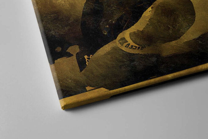 Muhammad Ali Quote Poster Boxing Legend Canvas Unique Design Wall Art Print Hand Made Ready to Hang Custom Design