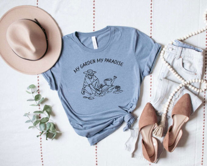 My Garden My Paradise T shirt Plant Shirt Gardening Gift Plant Mom Gift Botanical Shirt Plant Gift Gardening Shirt Plant Lover Shirt