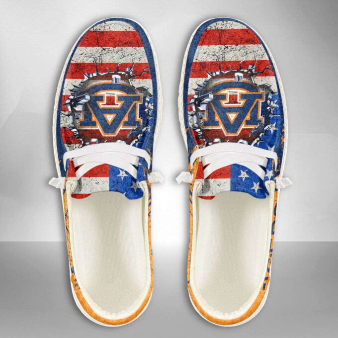 NCAA Auburn Tigers Hey Dude Shoes Wally Lace Up Loafers Moccasin Slippers