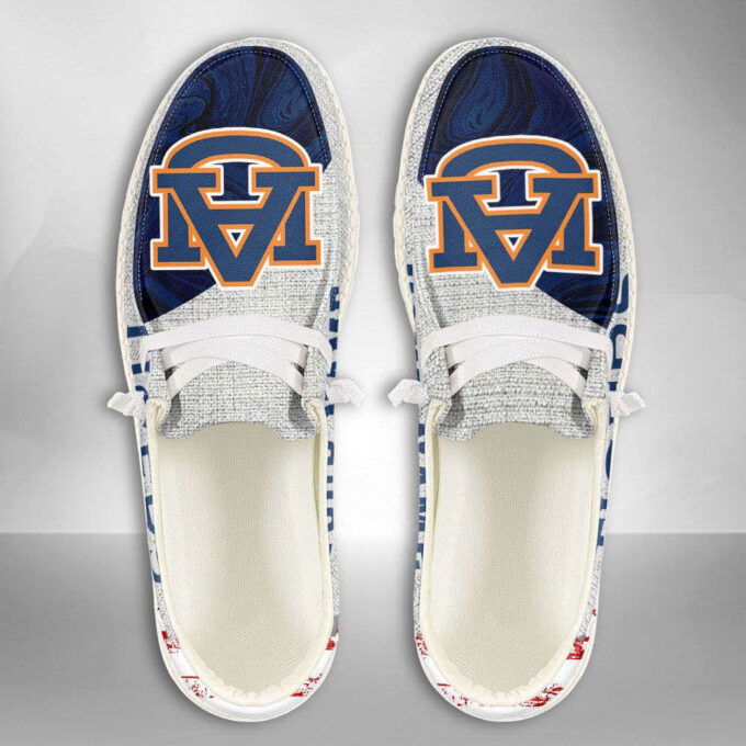 NCAA Auburn Tigers Hey Dude Shoes Wally Lace Up Loafers Moccasin Slippers HDS0072
