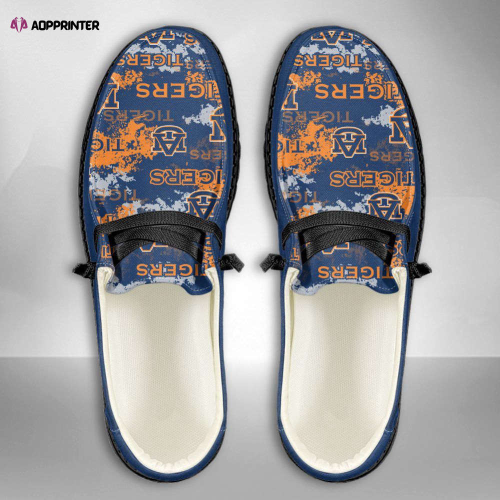 NCAA Auburn Tigers Hey Dude Shoes Wally Lace Up Loafers Moccasin Slippers NCAA Auburn Tigers Hey Dude Shoes Wally Lace Up Loafers Moccasin Slippers
