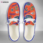 NCAA Florida Gators Hey Dude Shoes Wally Lace Up Loafers Moccasin Slippers HDS0326
