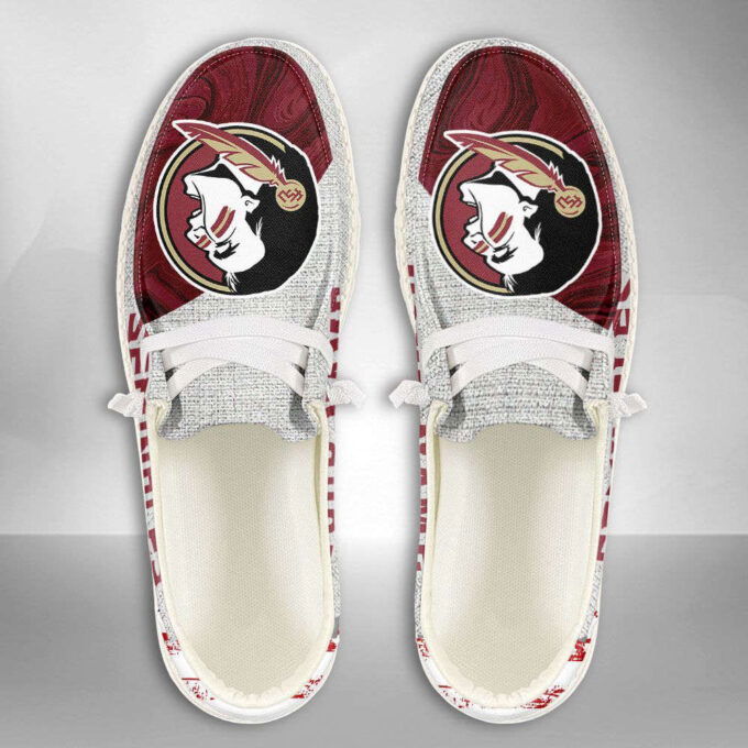 NCAA Florida State Seminoles Hey Dude Shoes Wally Lace Up Loafers Moccasin Slippers