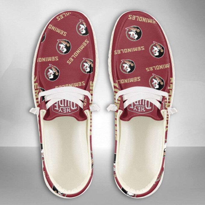 NCAA Florida State Seminoles Hey Dude Shoes Wally Lace Up Loafers Moccasin Slippers