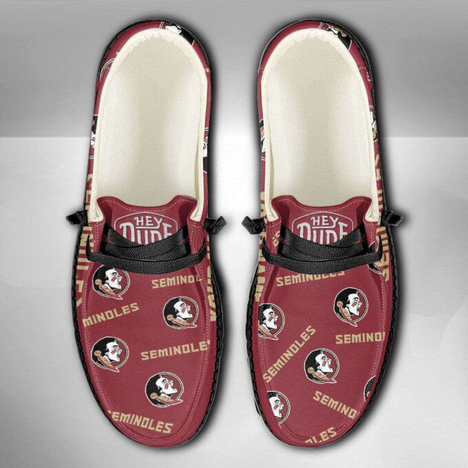 NCAA Florida State Seminoles Hey Dude Shoes Wally Lace Up Loafers Moccasin Slippers
