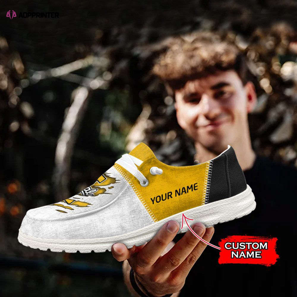 NCAA Idaho Vandals Hey Dude Shoes Wally Lace Up Loafers Moccasin Slippers Fan Gifts NCAA Idaho Vandals Hey Dude Shoes Wally Lace Up Loafers Moccasin Slippers Fan Gifts
