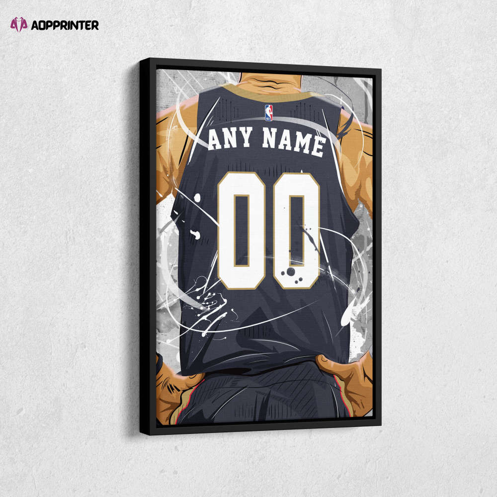 New Orleans Pelicans Jersey NBA Personalized Jersey Custom Name and Number Canvas Wall Art Print Home Decor Framed Poster Man Cave Gift New Orleans Pelicans Jersey NBA Personalized Jersey Custom Name and Number Canvas Wall Art Print Home Decor Framed Poster Man Cave Gift