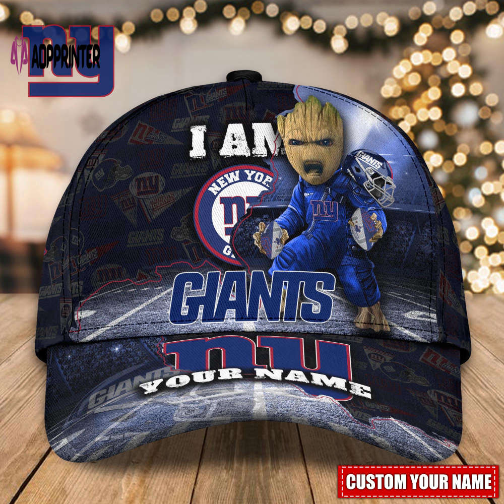 New York Giants NFL Classic CAP Hats For Fans custom New York Giants NFL Classic CAP Hats For Fans custom