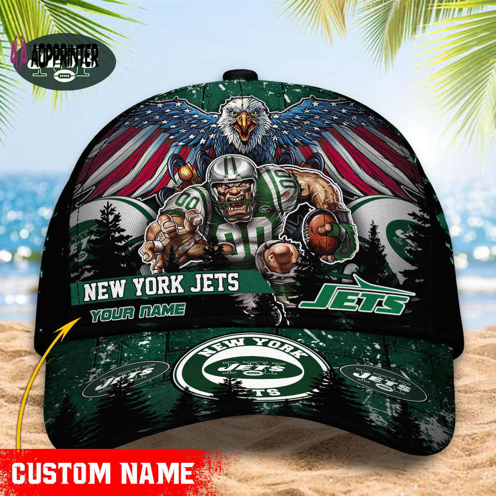 New York Jets NFL Classic CAP Hats For Fans Custom New York Jets NFL Classic CAP Hats For Fans Custom