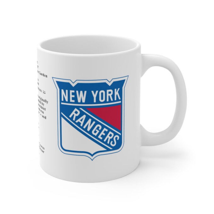 New York NYR ART Mug 11oz Gift For Fans Gift For Fans