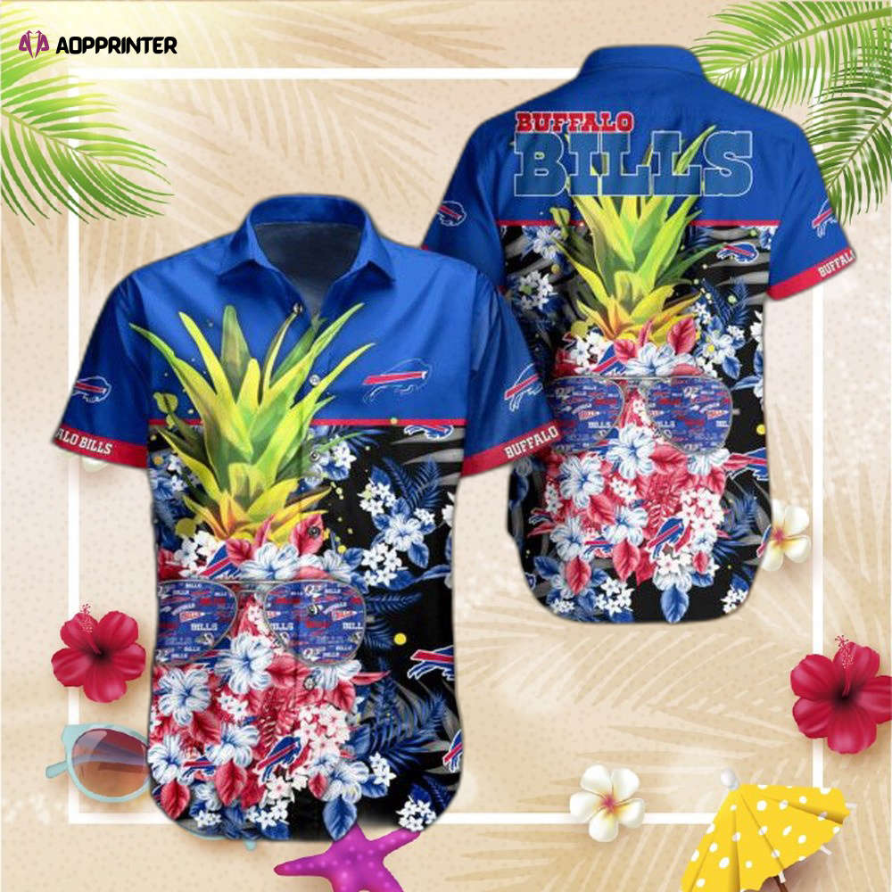 NFL Buffalo Bills Hawaiian Shirt Pineapple New Trending NFL Buffalo Bills Hawaiian Shirt Pineapple New Trending