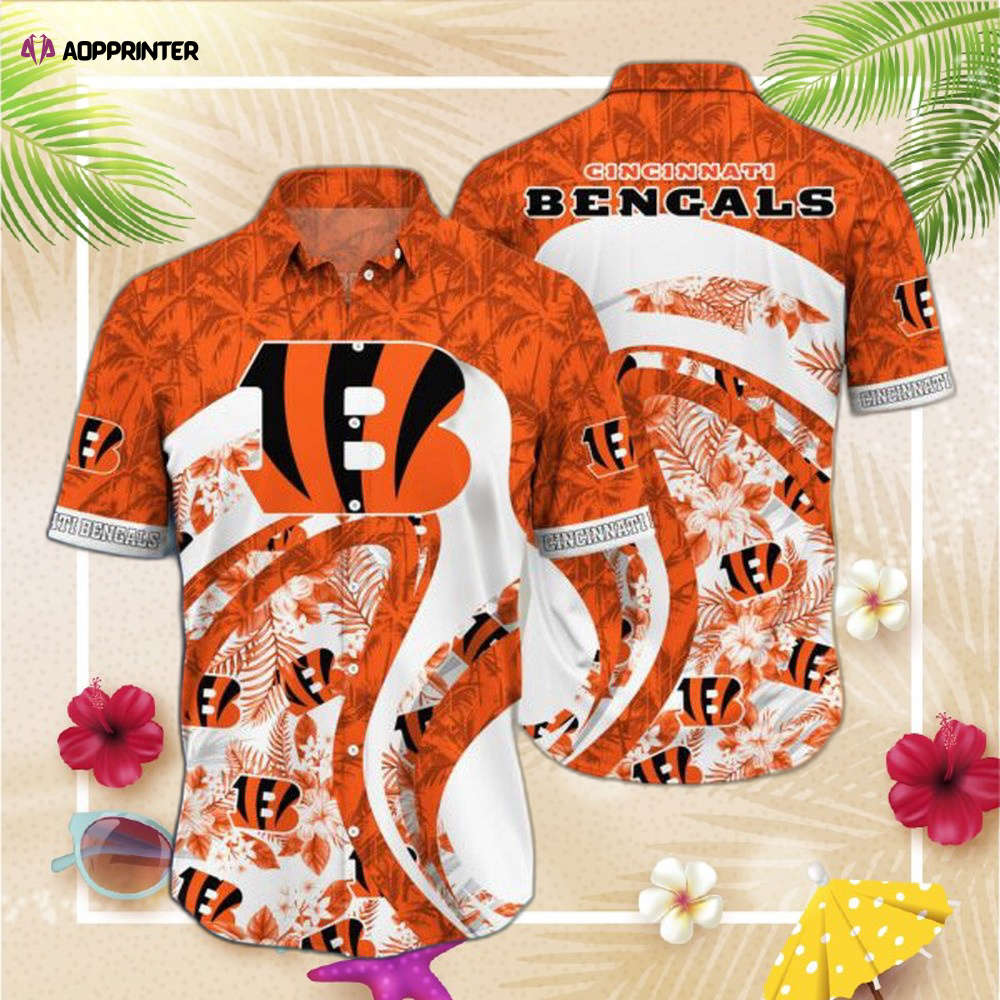 NFL Cincinnati Bengals Hawaiian Shirt Style Hot Trending NFL Cincinnati Bengals Hawaiian Shirt Style Hot Trending