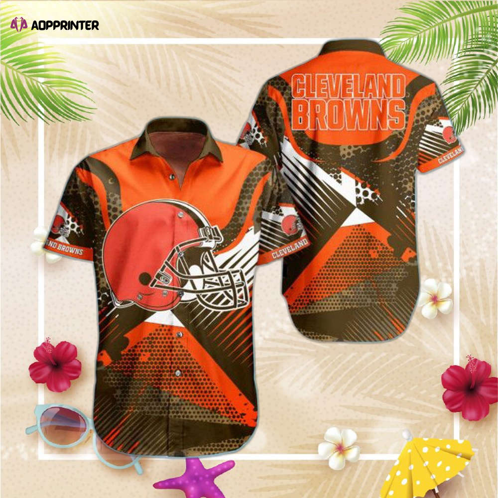NFL Cleveland Browns Hawaiian Shirt Top Trending Summer NFL Cleveland Browns Hawaiian Shirt Top Trending Summer