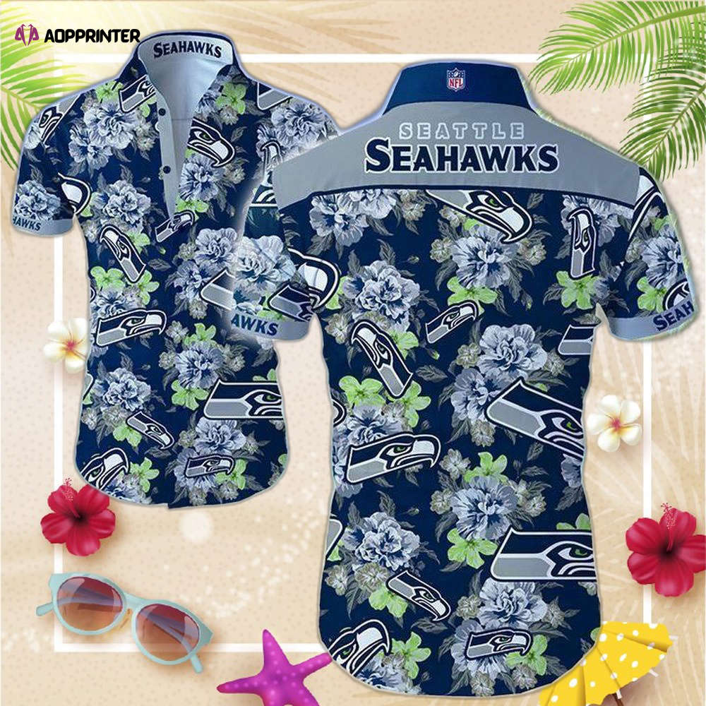 NFL Seattle Seahawks Hawaiian Shirt For Hot Fans NFL Seattle Seahawks Hawaiian Shirt For Hot Fans