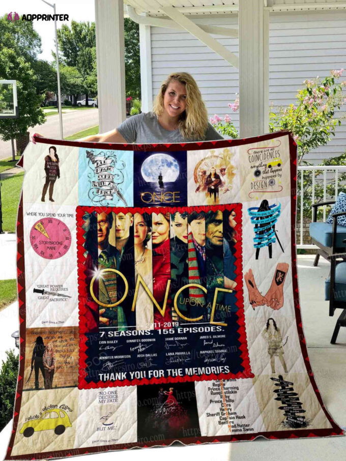 Once Upon A Time Quilt Blanket 01