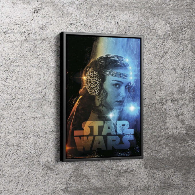 Padme Amidala  Art Quote Star Wars Canvas Unique Design Wall Art Print Hand Made Ready to Hang Custom Design