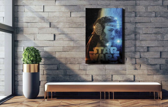 Padme Amidala  Art Quote Star Wars Canvas Unique Design Wall Art Print Hand Made Ready to Hang Custom Design