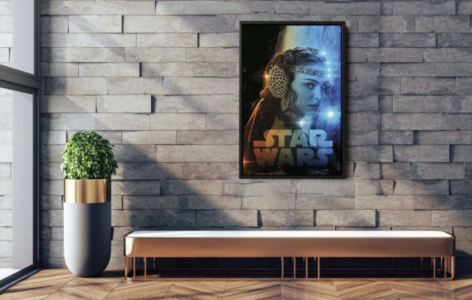 Padme Amidala  Art Quote Star Wars Canvas Unique Design Wall Art Print Hand Made Ready to Hang Custom Design