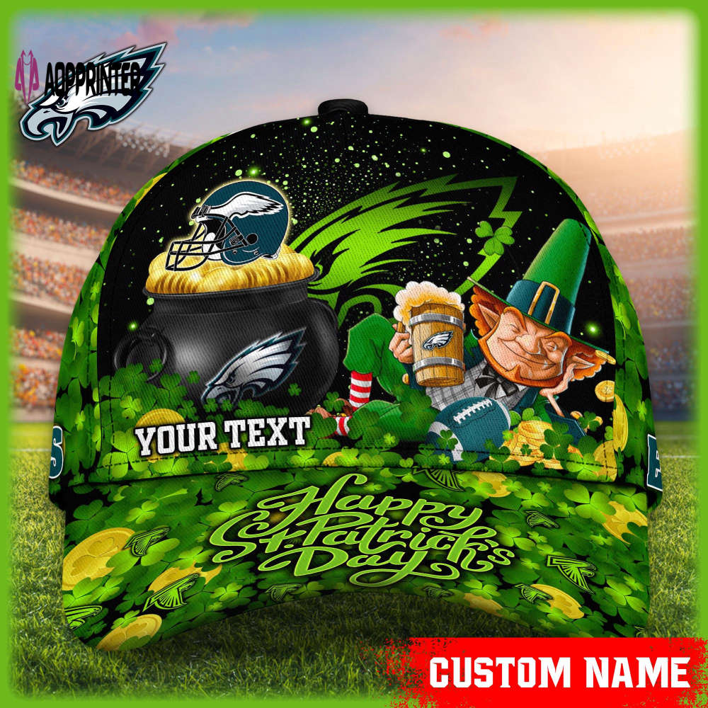 Philadelphia Eagles NFL Classic CAP Hats For Fans Custom Philadelphia Eagles NFL Classic CAP Hats For Fans Custom