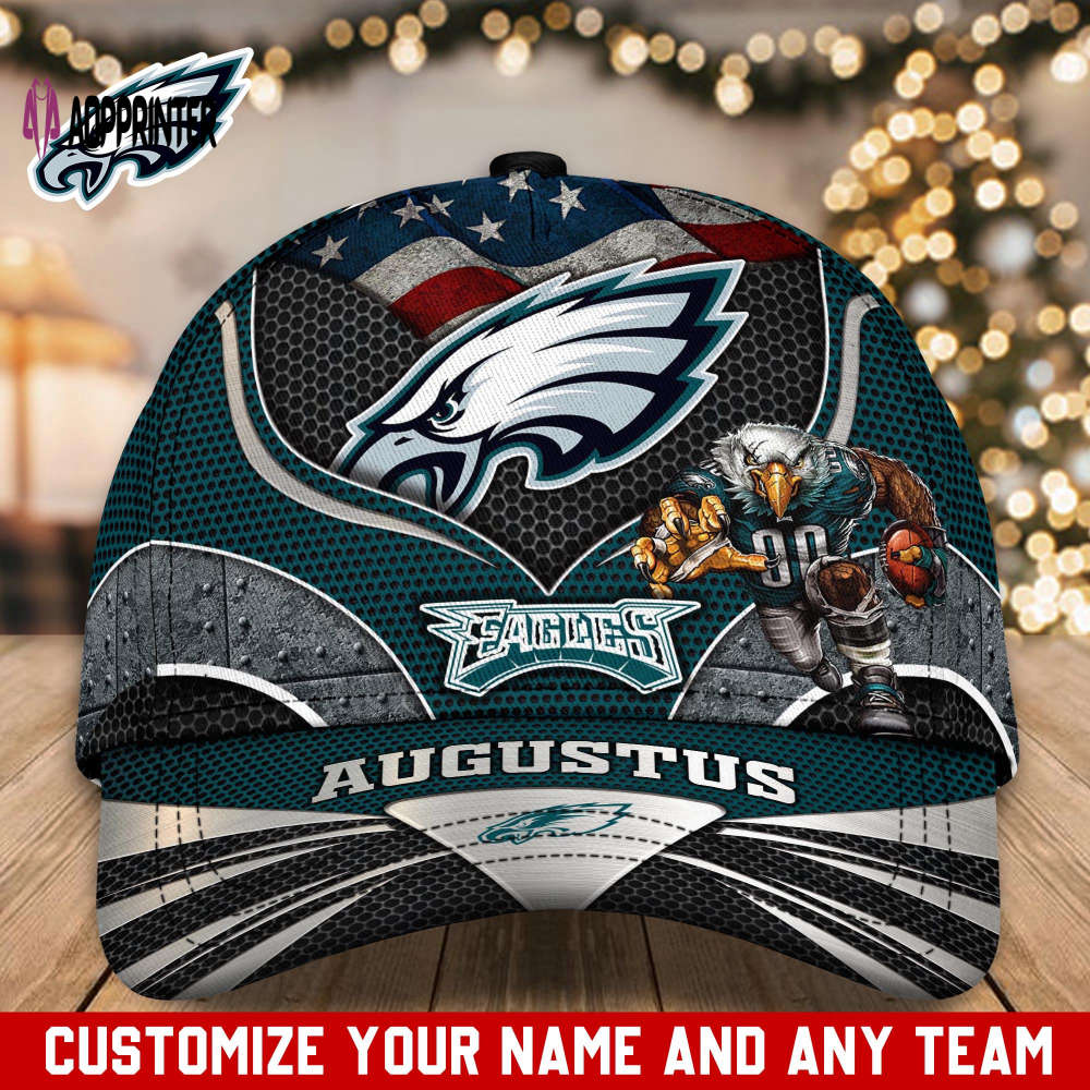 Philadelphia Eagles NFL Classic CAP Hats For Fans Custom Philadelphia Eagles NFL Classic CAP Hats For Fans Custom