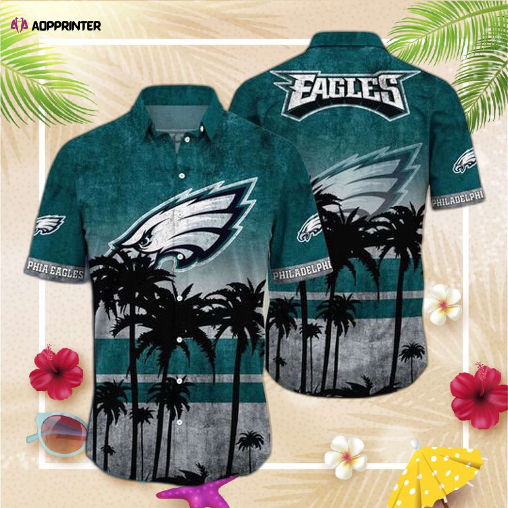 Philadelphia eagles NFL hawaii shirt short Philadelphia eagles NFL hawaii shirt short