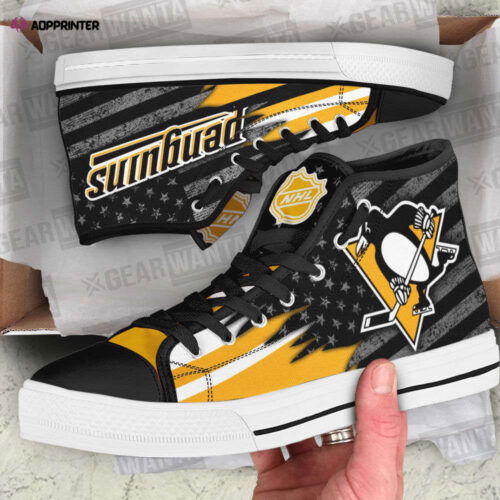 Cart 2 Pittsburgh Penguins High Top Shoes Custom For Fans