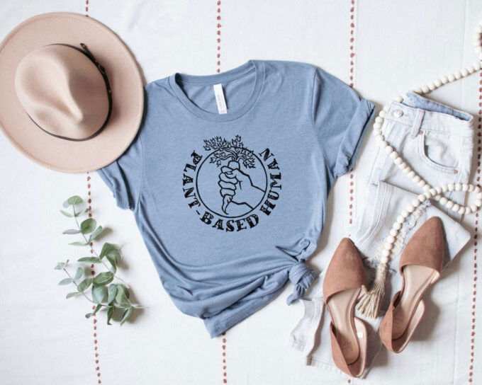 Plant Based Human T shirt Plant Shirt Gardening Gift Plant Mom Gift Botanical Shirt Plant Gift Gardening Shirt Plant Lover Shirt
