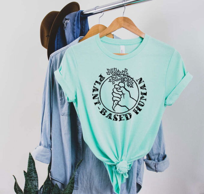 Plant Based Human T shirt Plant Shirt Gardening Gift Plant Mom Gift Botanical Shirt Plant Gift Gardening Shirt Plant Lover Shirt