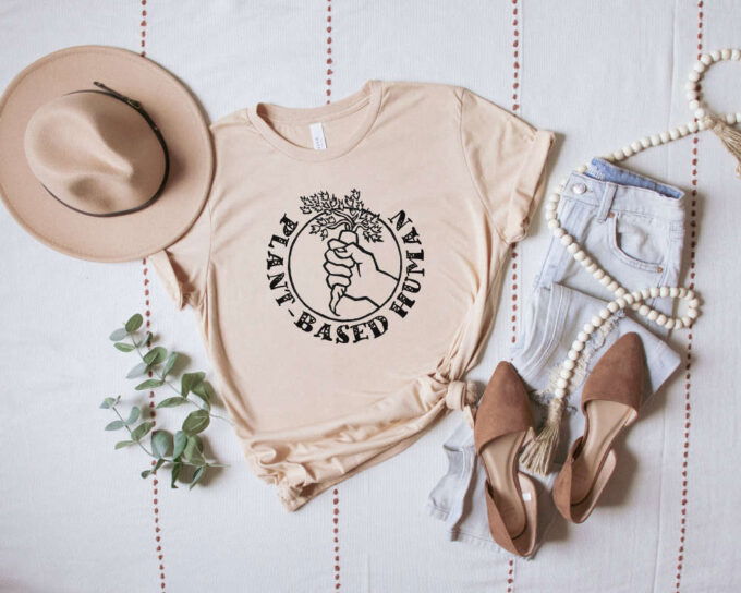 Plant Based Human T shirt Plant Shirt Gardening Gift Plant Mom Gift Botanical Shirt Plant Gift Gardening Shirt Plant Lover Shirt