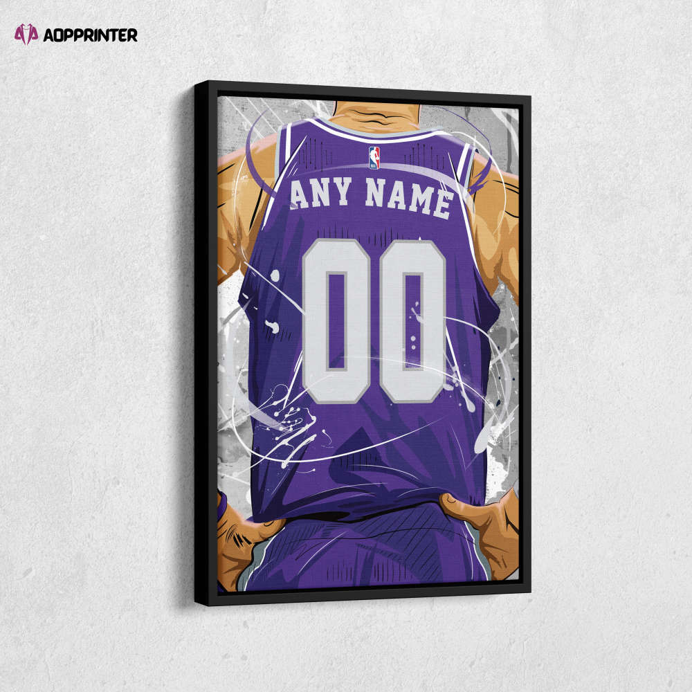 Sacramento Kings Jersey NBA Personalized Jersey Custom Name and Number Canvas Wall Art Print Home Decor Framed Poster Man Cave Gift Sacramento Kings Jersey NBA Personalized Jersey Custom Name and Number Canvas Wall Art Print Home Decor Framed Poster Man Cave Gift
