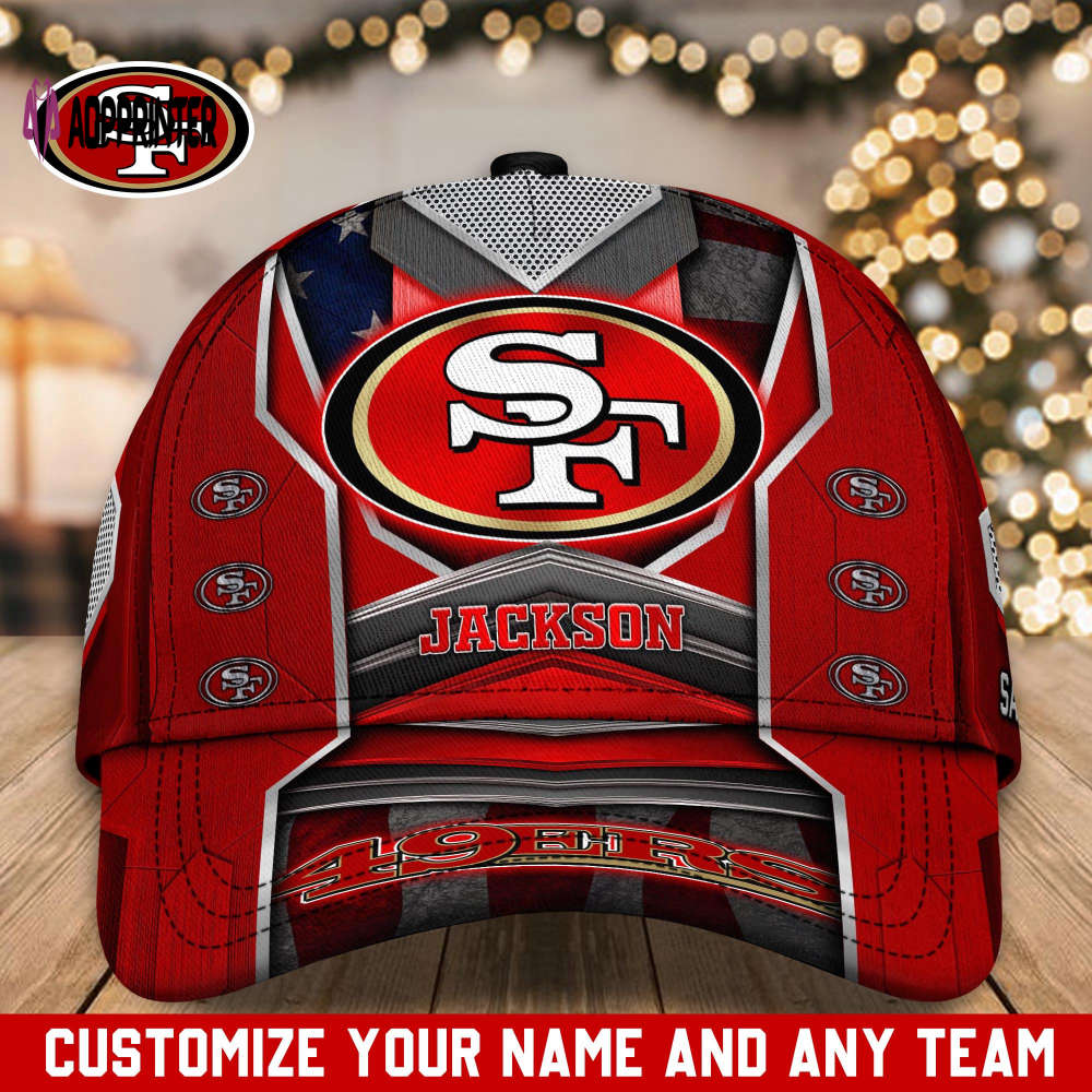 San Francisco 49ers NFL Classic CAP Hats For Fans Custom San Francisco 49ers NFL Classic CAP Hats For Fans Custom