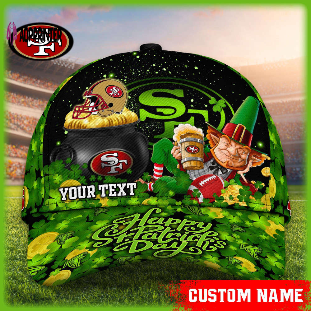 San Francisco 49ers NFL Classic CAP Hats For Fans Custom San Francisco 49ers NFL Classic CAP Hats For Fans Custom