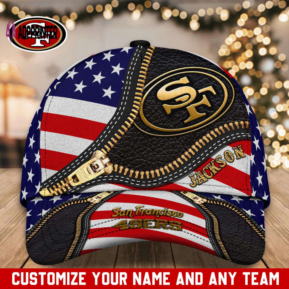 San Francisco 49ers NFL Classic CAP Hats For Fans Custom San Francisco 49ers NFL Classic CAP Hats For Fans Custom