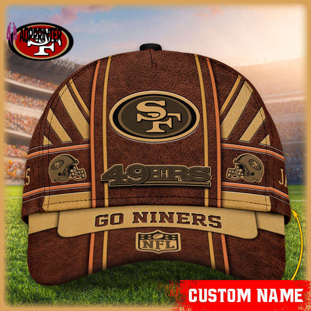 San Francisco 49ers NFL Classic CAP Hats For Fans Custom San Francisco 49ers NFL Classic CAP Hats For Fans Custom